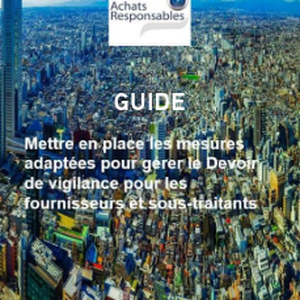 Le devoir de vigilance : l'enjeu pour les Directions Achats
